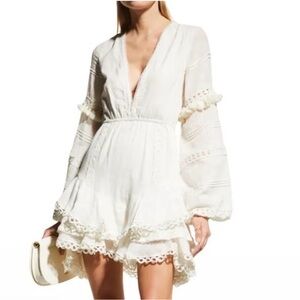 HEMANT & NANDITA
Ruby Cotton Gauze Short Dress